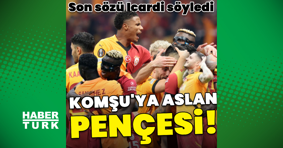 Galatasaray: 3 – PAOK: 1 | MAÇ SONUCU