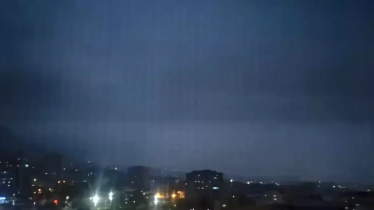 Bursa’da Şiddetli Fırtına ve Sel