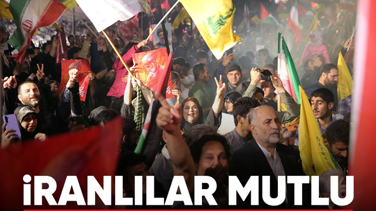 İran, İsrail’e saldırdı: Sevinç gösterileri yapıldı