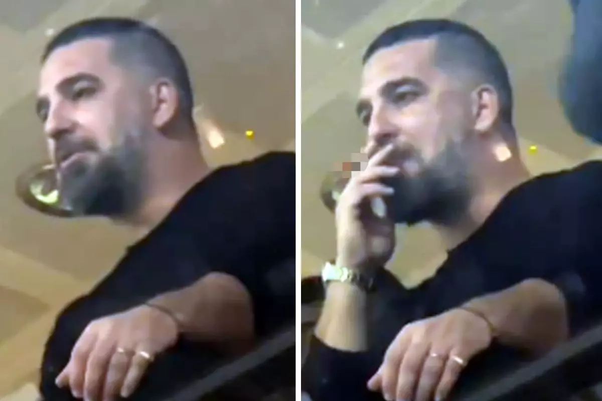 Kırmızı kart gören Arda Turan böyle sakinleşmeye çalıştı