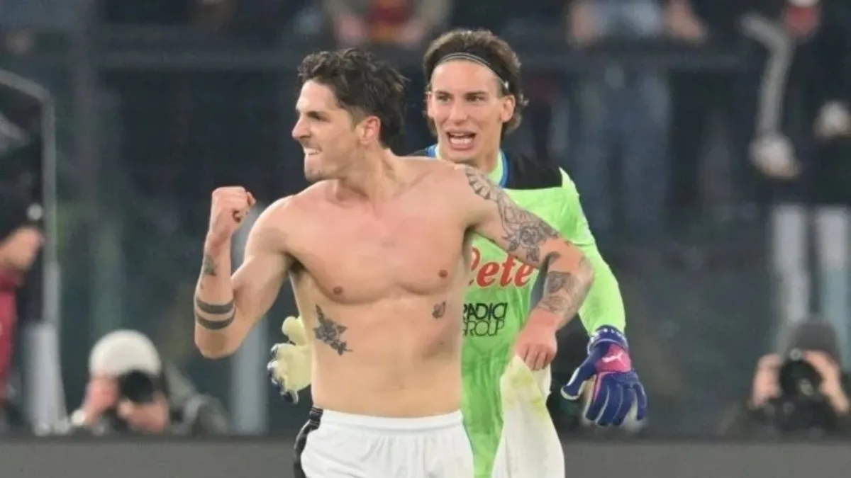 Son dakika: Zaniolo, Roma taraftarını çıldırttı!